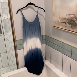 Knox rose dip dye trapeze dress LARGE